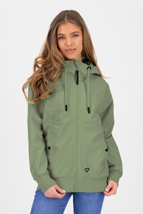 Alife And Kickin Outdoorjacke ALIFE & KICKIN NAMINIAKA, Damen, Gr. XS, dust, Web, Obermaterial: 100% Polyester, unifarben, Jacken Outdoorjacke