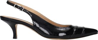 Maison Margiela Leather Mid Heel Womens Pumps