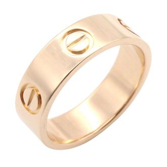 Cartier Love Pink Gold (18K) Band Ring (Pre-Owned)