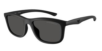 Emporio Armani EA4277U 500187 Mens Sunglasses Black Size 57