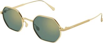 Cartier Sunglasses, unisex, Yellow, Size: 48 MM Irregular Sunglasses
