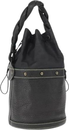 Fendi Pre-owned Bucket Bags, female, Black, Size: ONE SIZE Pre-owned Bucket Bag