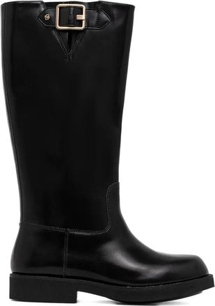 BOSS Stivali Eleri con fibbia - Nero