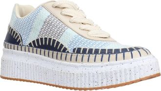 Love Rio Womens Audre Threads Sneaker In Multi Blue