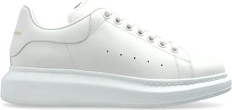 Alexander McQueen Oversized Sneaker - Dames - Sneakers - Beige - 37 1/2 EU - Leer - Schoenen