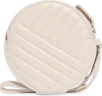 Mundi Ashley Quilted Wristlet Wallet in Bone at Nordstrom Rack