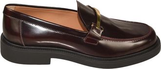 Tod's Barretta Loafers - Dames - Loafers - Bruin - 40 EU - Leer - Schoenen
