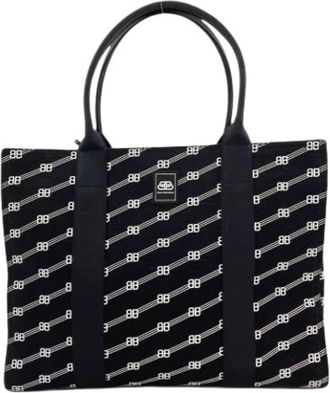 Balenciaga Pre-owned Tote Bag - Dames - Vintage Shopper - Zwart - ONE Size - Vintage