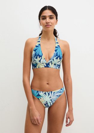 Marc O'Polo Bandeau-Bikini-Top MARC OPOLO Bohemian Leaf AOP, Damen, Gr. XL (46), N-Gr, multi colour print, Obermaterial: 84% Polyamid, 16% Elasthan, Bikini-Oberte