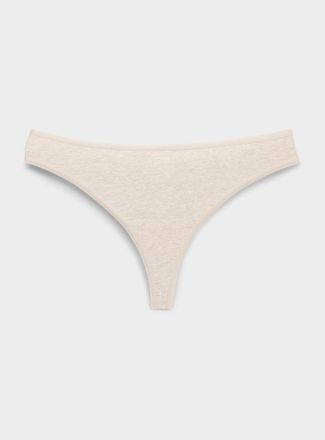 Miiyu Womens Minimalist thong Organic cotton and TENCEL TM modal