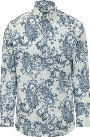 Etro White Regular Paisley Shirt