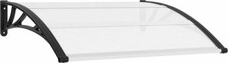 vidaXL Marquesina Para Puerta Pc 120x100 Cm Vidaxl