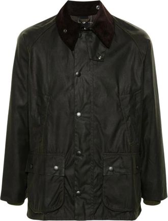 Barbour Bedale Wax Jacket - Heren - Zomerjassen - Groen - XL - Katoen - Jassen