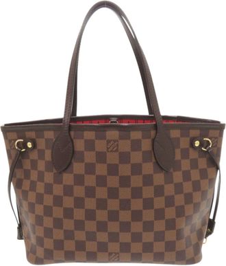 Louis Vuitton Brown Damier Canvas Tote Bag (Pre-Owned)