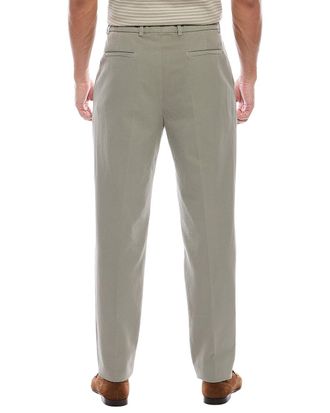 Brunello Cucinelli Pleated Cotton Trousers - Green