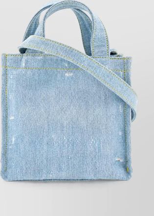 Acne Studios denim mini shopper bag