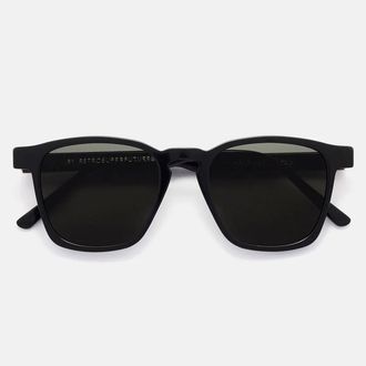 Retro Superfuture Unique Black 4 F3 Black/Black Unisex Sunglasses