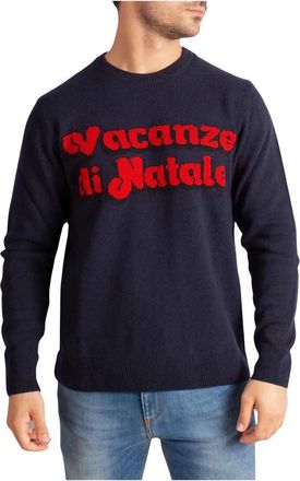 MC2 Saint Barth Truien & Vesten, Heren, Blauw, S, Maglione girocollo Heron