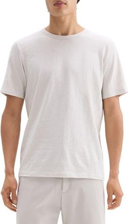 Theory Cosmo Solid Crewneck T-Shirt in Fog at Nordstrom, Size X-Small
