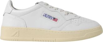 Autry Medalist Low Top Sneaker - Heren - Sneakers - Wit - 42 EU - Leer - Schoenen