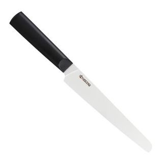 Kyocera INNOVATIONwhite 7-Inch Ceramic Bread Knife, White Micro Serrated Blade with Non-Slip Black Handle at Nordstrom