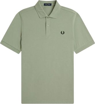 Fred Perry Polo Shirts - Heren - Polos - Groen - L - Katoen - Tops