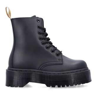 Dr. Martens Lace-up Boots, male, Black, 9 1/2 UK, Vegan Jadon II Boot