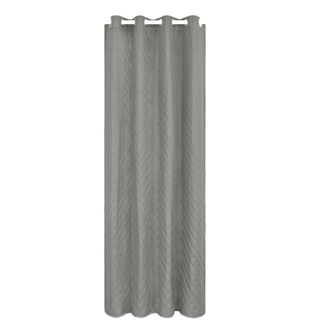 OEM Cortina De Tela Gruesa, Aislante E Insonorizada - Gris Claro 132 X 241 Cm