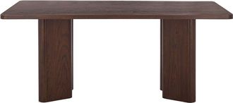 Safavieh Couture Barnard Rectangle Wood Dining Table