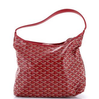 Goyard Boheme Hobo Coated Canvas