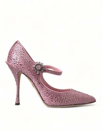 Dolce & Gabbana Kristallen Pumps Mary Jane Stijl