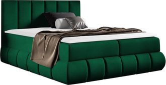 Mirjan24 Cama Continental Cursus, Kronos 19, Continental, Doble, 180x200, Tapiz, Somieres, 200x218x103cm