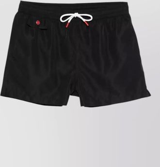 Kiton printed swim shorts