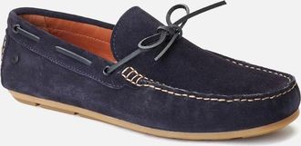 base Mens Base London Brooks Leather Mens Navy Standard Loafers - Size: 12