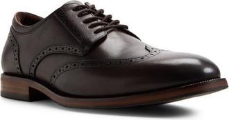 Aldo Harington Wingtip Derby in Dark Brown at Nordstrom, Size 10.5