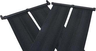 vidaXL Panel Calentador Solar Para Piscinas 2 Unidades 80x310 Cm Vidaxl