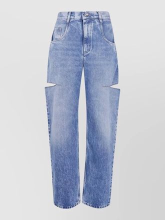 Maison Margiela cutout denim trousers