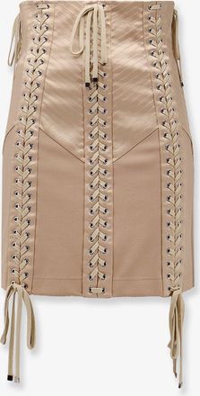 Dolce & Gabbana Gonna mini in satin lucido - DOLCE & GABBANA - gender_Woman