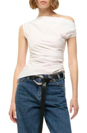 Staud Phare One-Shoulder Top in White at Nordstrom, Size 00