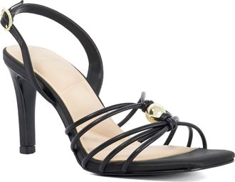 Dune London Womens Ladies Mikonos - High Heel Strappy Sandals - Black - Size UK 6