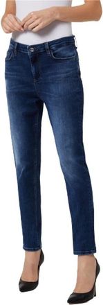 Liu Jo Precious Boyfriend Jeans - Dames - Skinny Jeans - Blauw - W29 - Katoen - Jeans