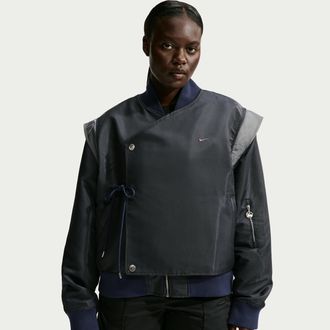 Nike Womens Naomi Osaka Oversized Jacket in Black | IO5805-010