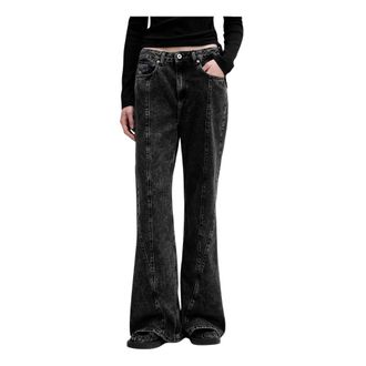 Karl Lagerfeld Donna, Jeans, Nero, W28 L32, new