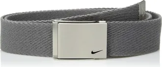 Nike Boys Single Web Belt, Light Charcoal, One Size