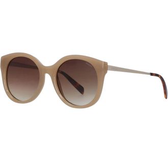 Komono Accessoires, Dames, Beige, ONE Size, Ellis Metal Zonnebril
