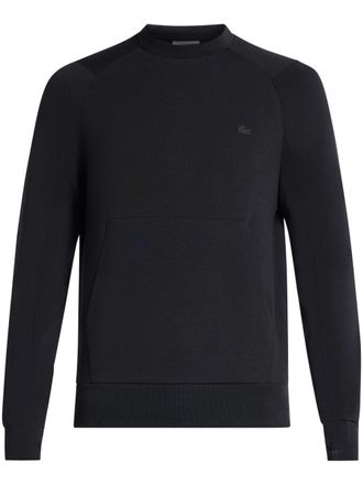 Lacoste pouch-pocket fleece sweatshirt - Black