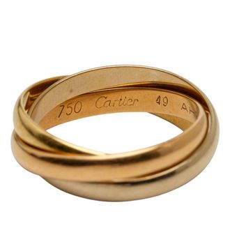 Cartier Pink Gold White Gold Yellow Gold Yellow Gold (18K) Pink Gold (18K) White Gold (18K) Band Ring (Pre-Owned)
