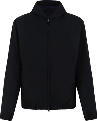 Herno Lichtgewicht Zip Jacket - Heren - Zomerjassen - Zwart - L - Jassen