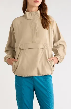 Prana Stretch Zion Half Zip Popover in Sandbar at Nordstrom, Size X-Large