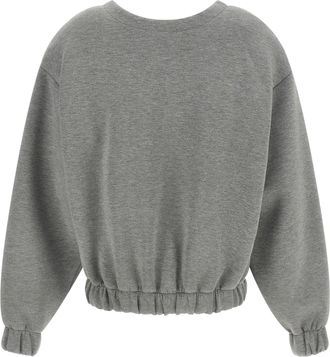 Giuseppe Di Morabito Removable Flower Application Sweatshirt - Gray